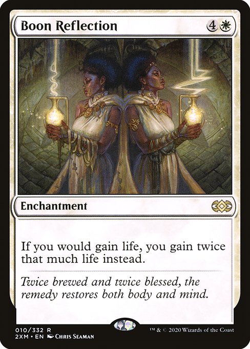 Boon Reflection - Double Masters Rare Card