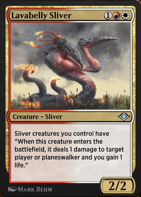 Lavabelly Sliver - Jumpstart: Historic Horizons Uncommon Card