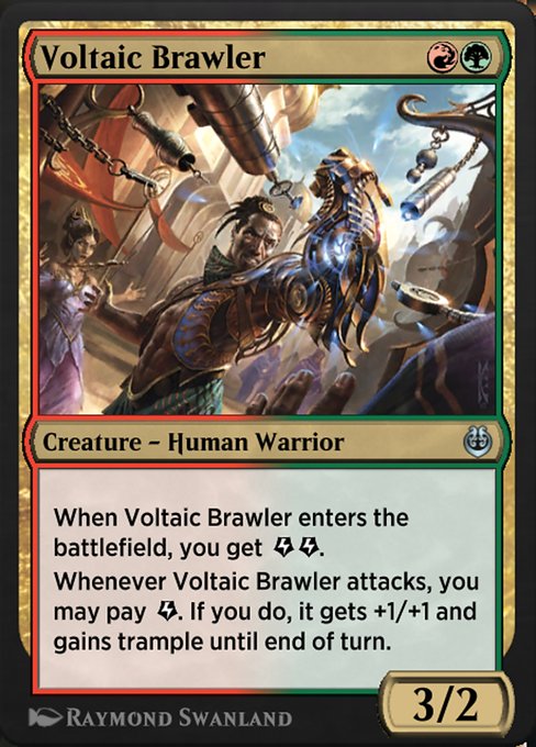 Voltaic Brawler - Kaladesh Remastered Uncommon Card