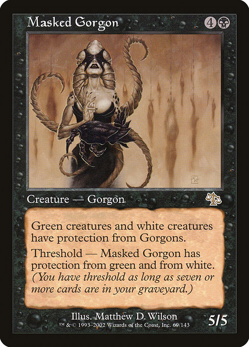 Masked Gorgon - Judgment Rare Card