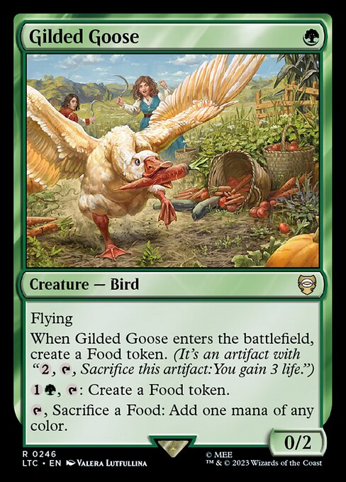 Gilded Goose - Tales of Middle-earth Commander Rare Card