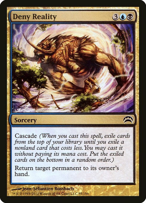 Deny Reality - Planechase 2012 Common Card
