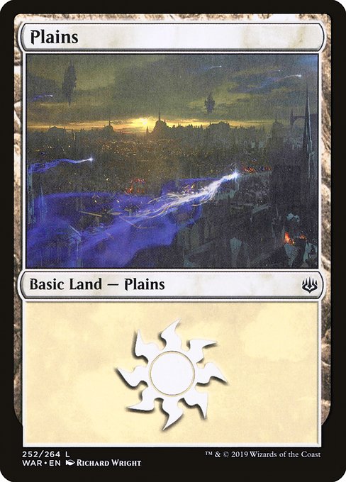 Plains - War of the Spark Common Card