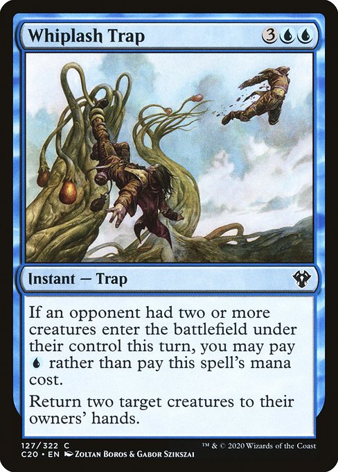 Whiplash Trap - Commander 2020 Common Card