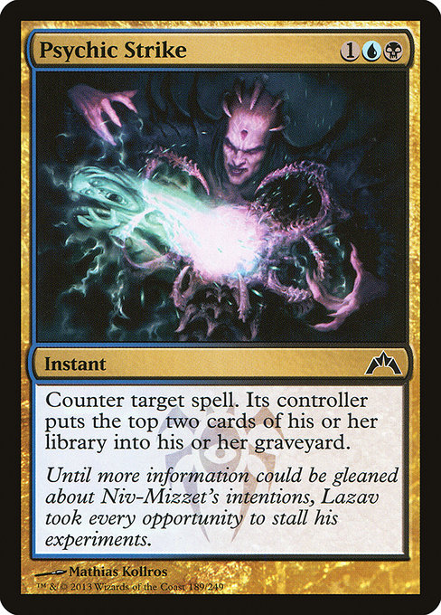 Psychic Strike - Gatecrash Common Card