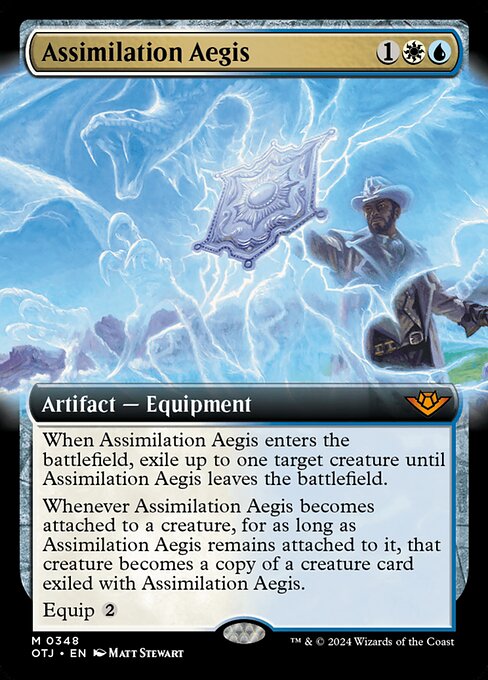 Assimilation Aegis - Outlaws of Thunder Junction Mythic Card