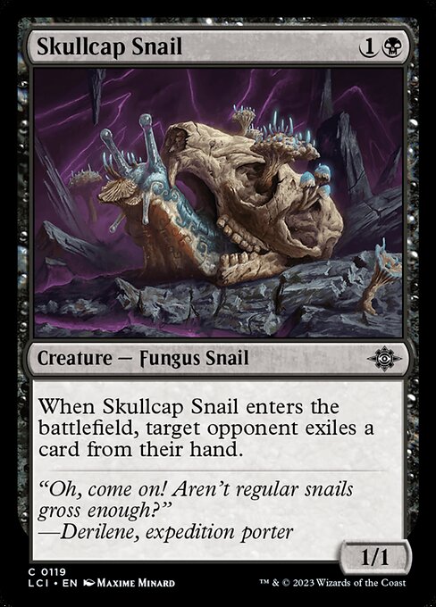 Skullcap Snail - The Lost Caverns of Ixalan Common Card
