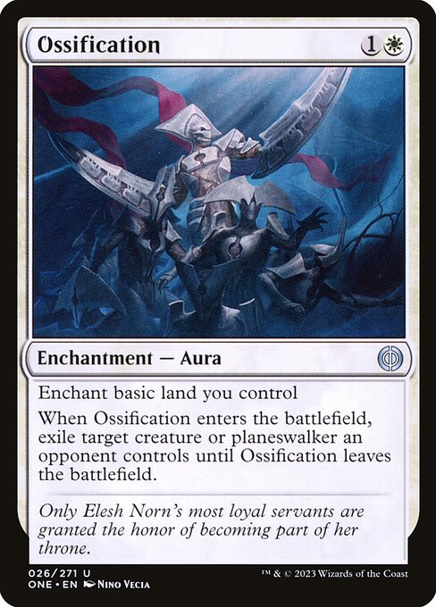 Ossification - Phyrexia: All Will Be One Uncommon Card
