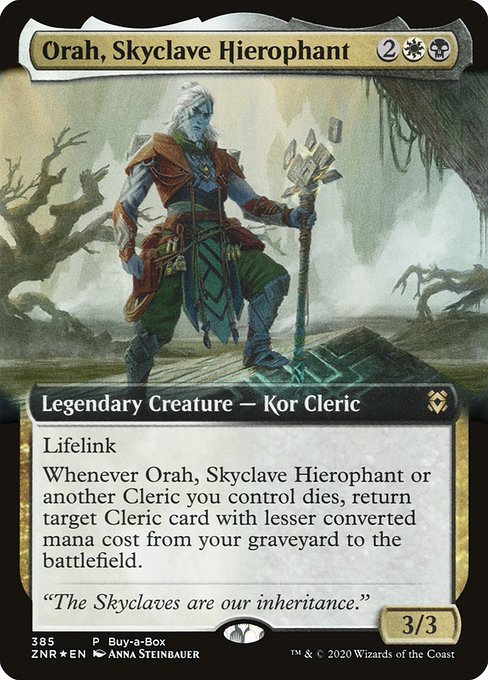 Orah, Skyclave Hierophant - Zendikar Rising Rare Card