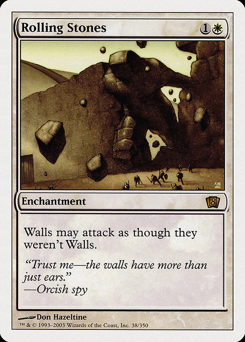 Rolling Stones - Eighth Edition Rare Card