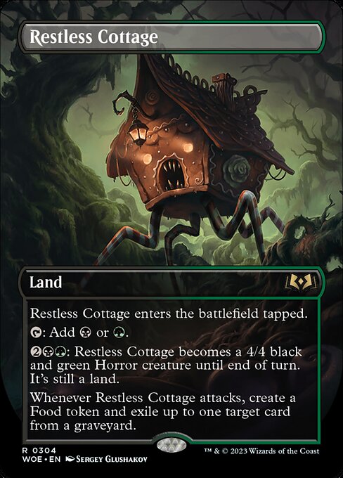 Restless Cottage - Wilds of Eldraine Rare Card