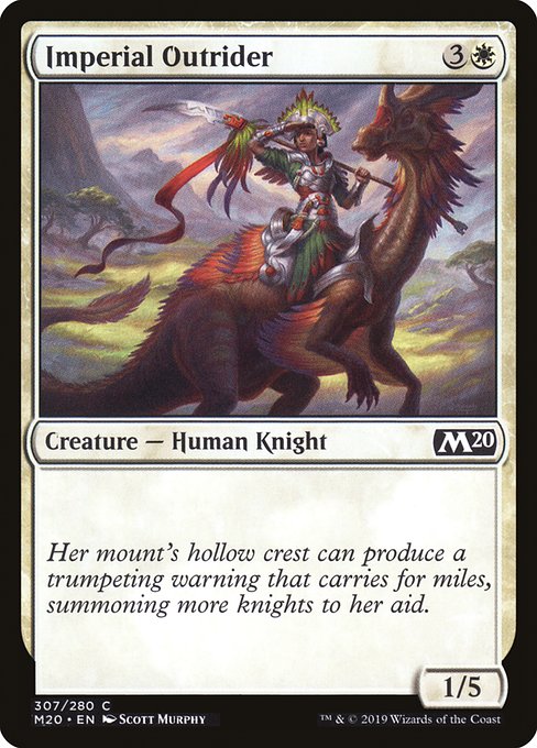 Imperial Outrider - Core Set 2020 Common Card