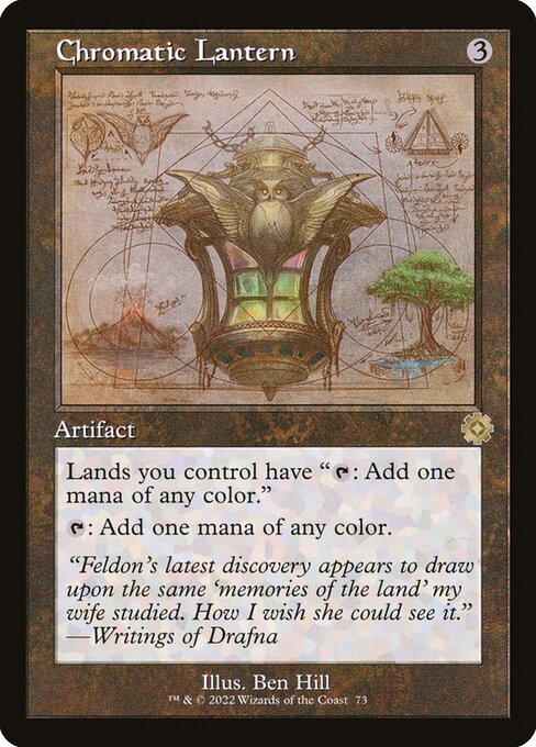 Chromatic Lantern - The Brothers' War Retro Artifacts Rare Card