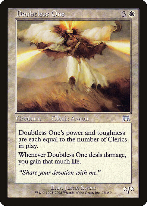 Doubtless One - Onslaught Uncommon Card