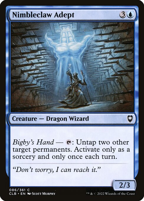 Nimbleclaw Adept - Commander Legends: Battle for Baldur's Gate Common Card