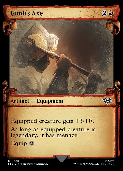 Gimli's Axe - The Lord of the Rings: Tales of Middle-earth Common Card
