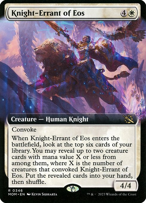 Knight-Errant of Eos - March of the Machine Rare Card