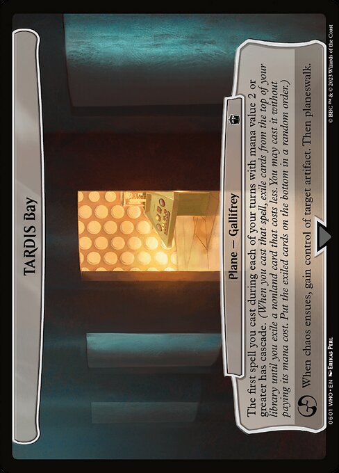 TARDIS Bay - Doctor Who Common Card