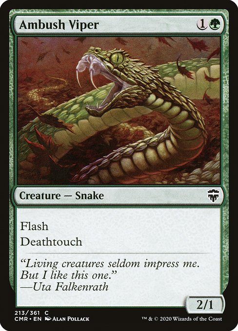 Ambush Viper - Commander Legends Common Card