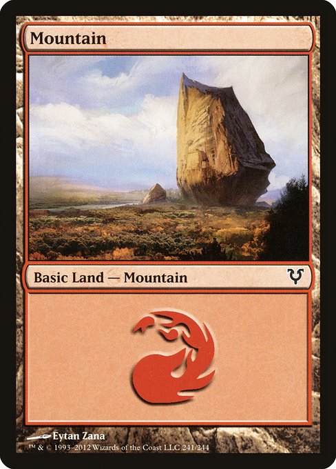 Mountain - Avacyn Restored Common Card