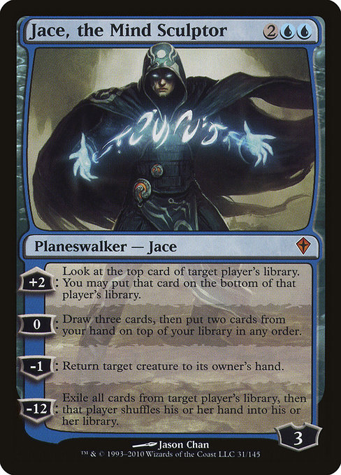 Jace, the Mind Sculptor - Worldwake Mythic Card