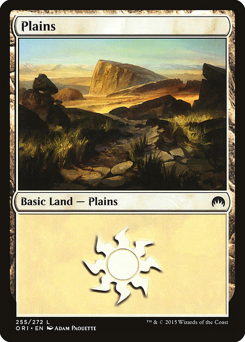 Plains - Magic Origins Common Card