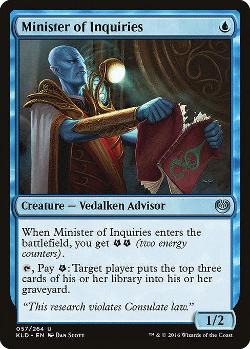 Minister of Inquiries - Kaladesh Uncommon Card