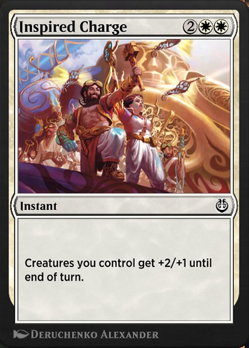 Inspired Charge - Kaladesh Remastered Common Card