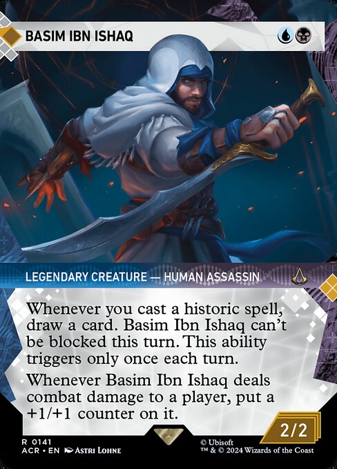 Basim Ibn Ishaq - Assassin's Creed Rare Card
