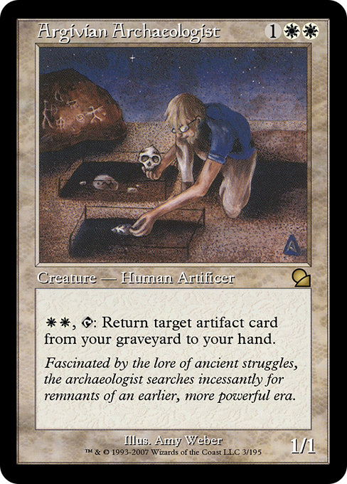 Argivian Archaeologist - Masters Edition Rare Card