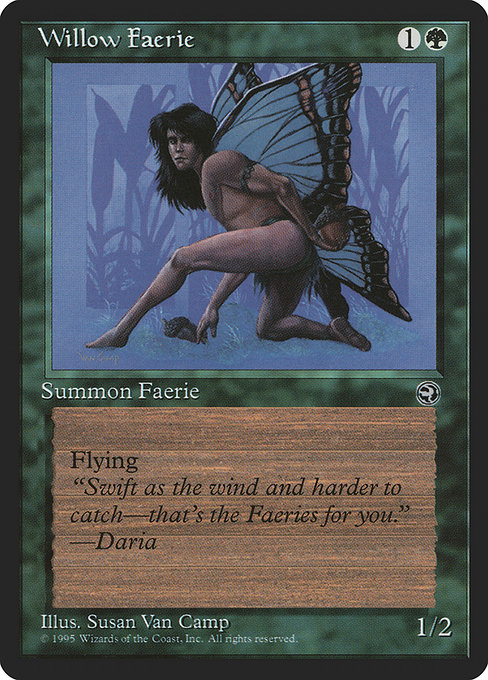 Willow Faerie - Homelands Common Card
