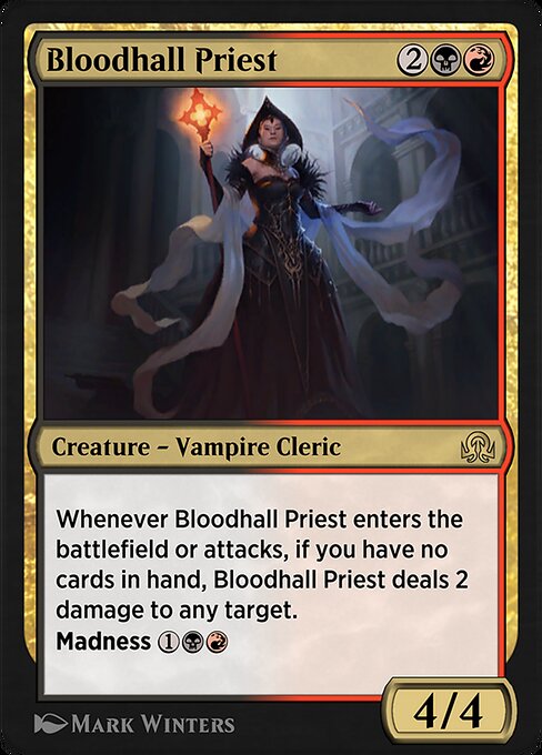 Bloodhall Priest - Shadows over Innistrad Remastered Rare Card