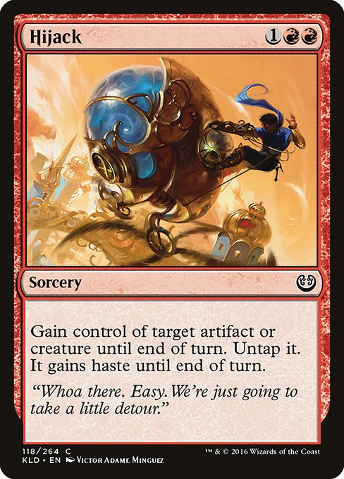 Hijack - Kaladesh Common Card