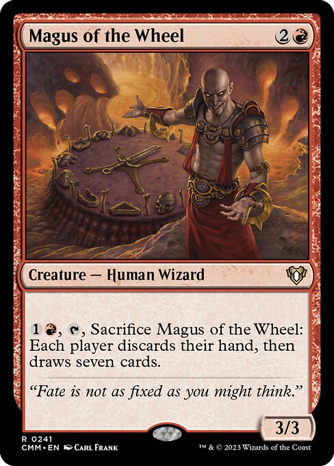 Magus of the Wheel - Commander Masters Rare Card