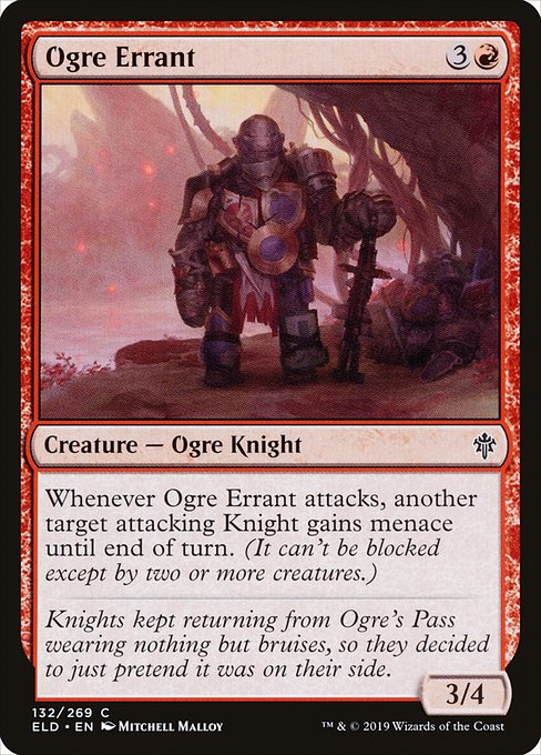 Ogre Errant - Throne of Eldraine Common Card