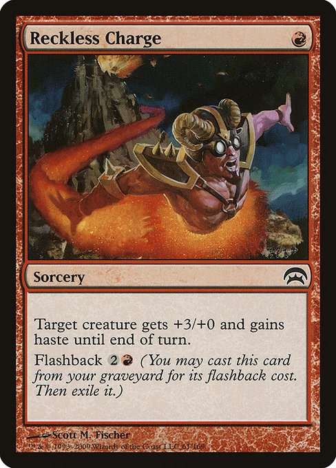 Reckless Charge - Planechase Common Card