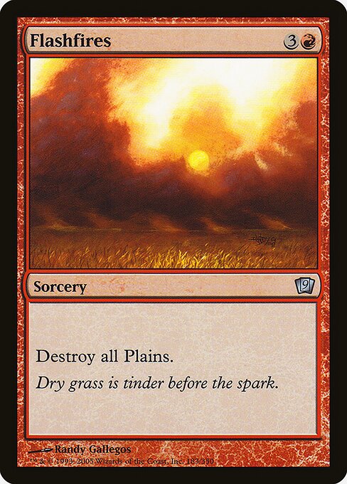 Flashfires - Ninth Edition Uncommon Card