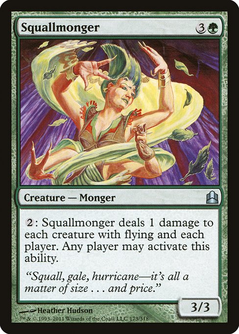 Squallmonger - Commander 2011 Uncommon Card
