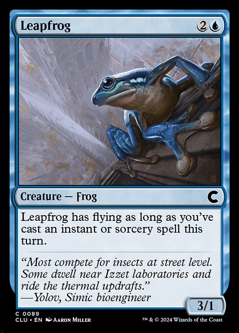 Leapfrog - Ravnica: Clue Edition Common Card