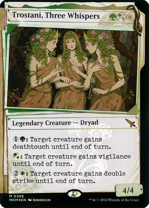 Trostani, Three Whispers - Murders at Karlov Manor Mythic Card