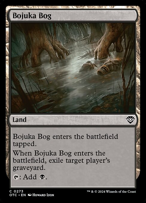 Bojuka Bog - Outlaws of Thunder Junction Commander Common Card
