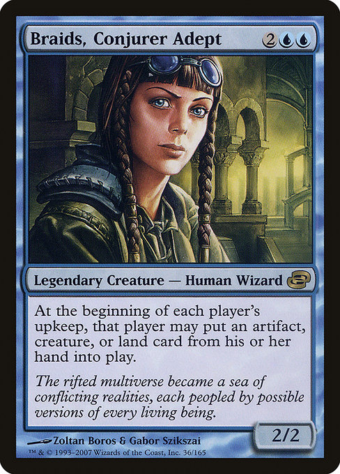 Braids, Conjurer Adept - Planar Chaos Rare Card