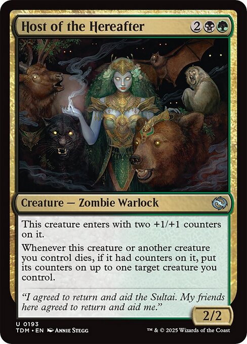 Host of the Hereafter - Tarkir: Dragonstorm Uncommon Card