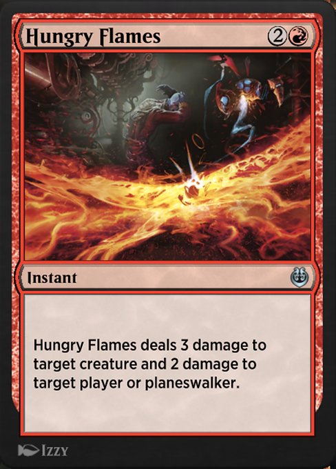 Hungry Flames - Kaladesh Remastered Uncommon Card