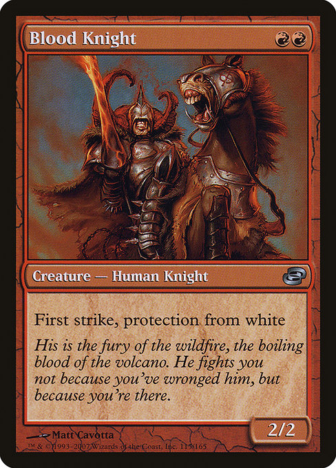 Blood Knight - Planar Chaos Uncommon Card