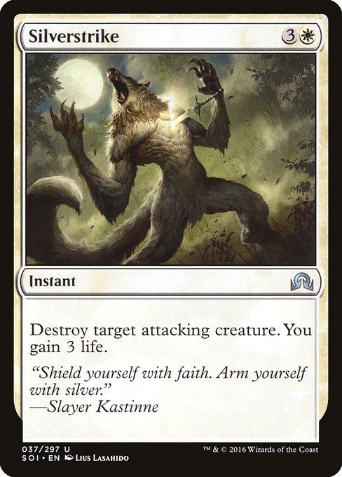 Silverstrike - Shadows over Innistrad Uncommon Card