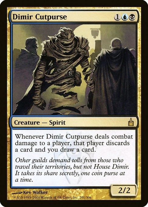 Dimir Cutpurse - Ravnica: City of Guilds Rare Card