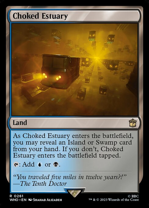 Choked Estuary - Doctor Who Rare Card