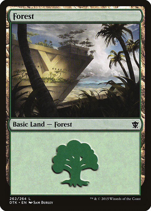 Forest - Dragons of Tarkir Common Card