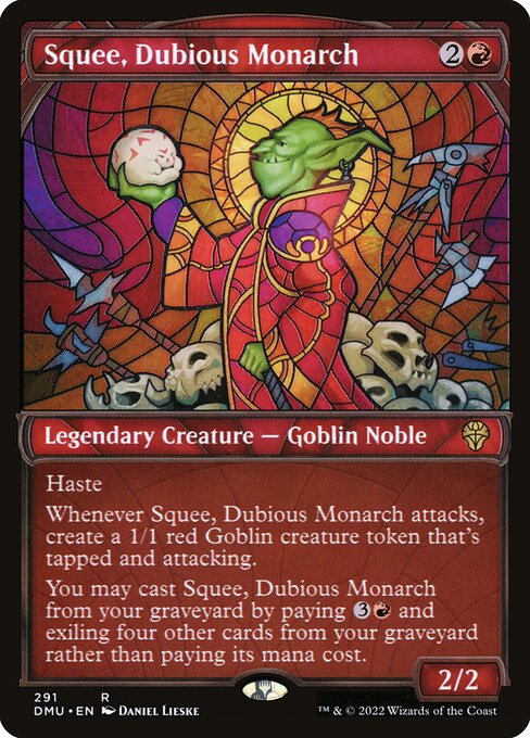 Squee, Dubious Monarch - Dominaria United Rare Card